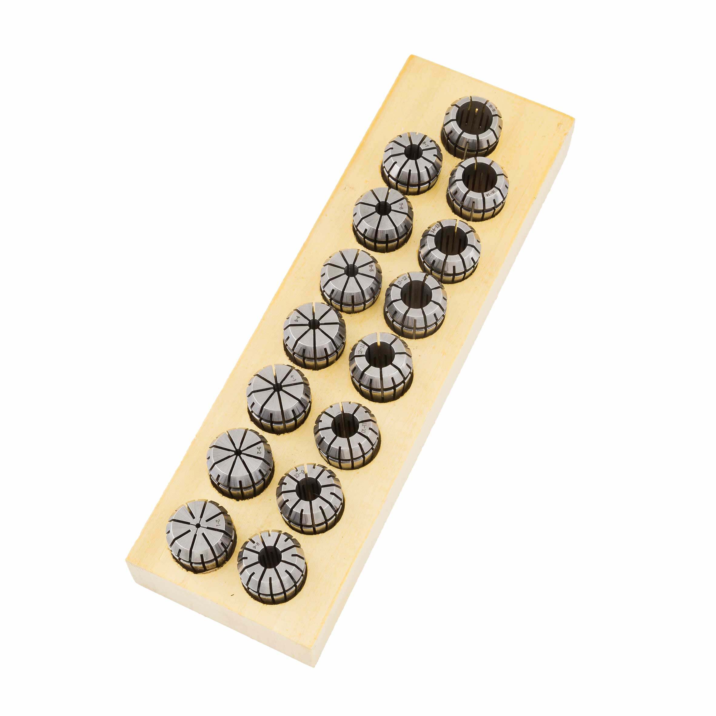 Spannzangensatz ER25 (430E) Ø 2,0 - 16,0 mm